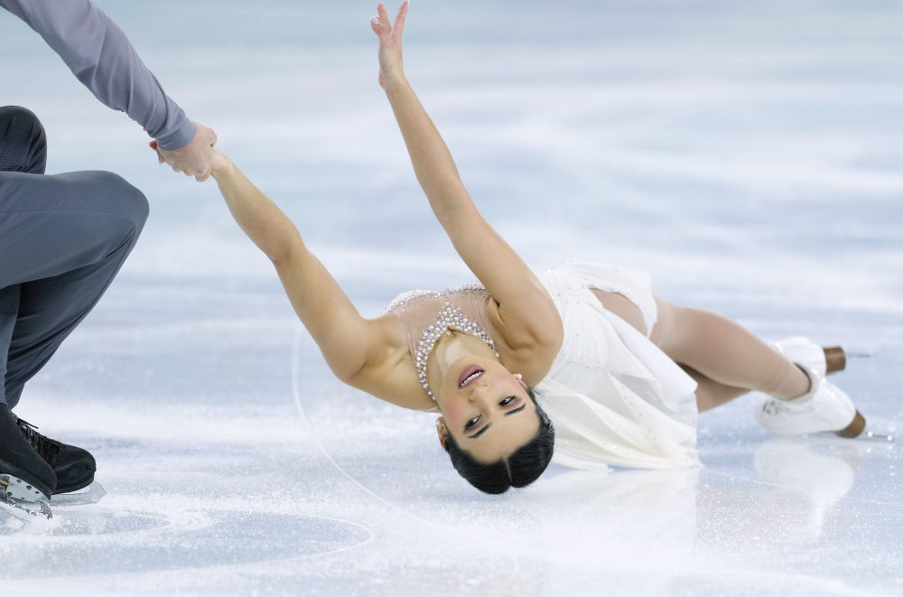包含九游娱乐:花样滑冰世锦赛，冰上芭蕾美轮美奂的词条
